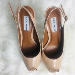 Steve Madden Slingback Platform Heels